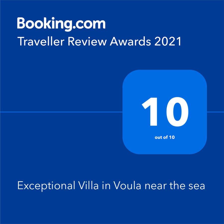 Exceptional Villa In Voula Near The Sea Athens Ngoại thất bức ảnh